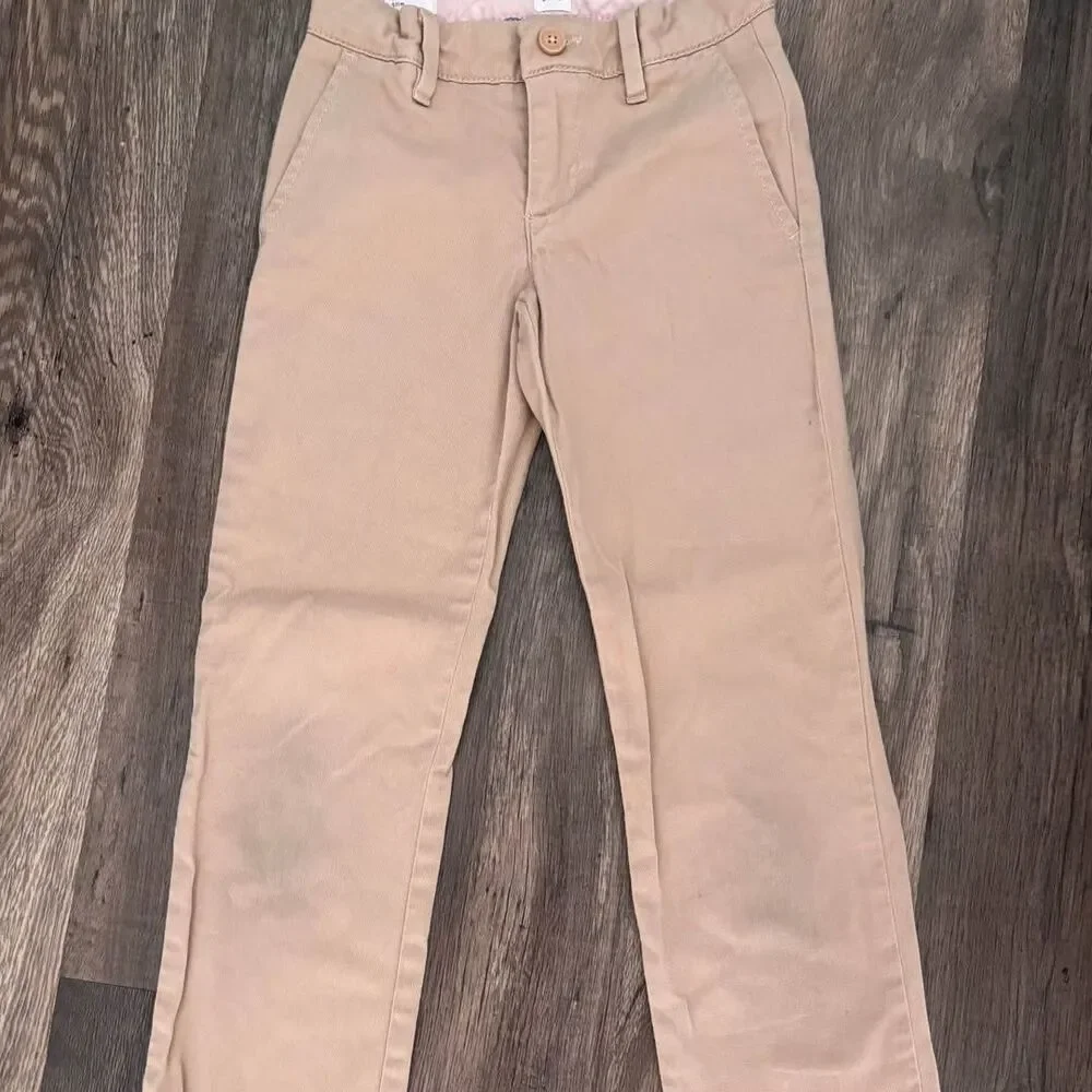 Girls GAP Khaki Jeans Pants Size 7 Slim